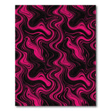 Pink Swirl Abstract No. 3 Area Rug
