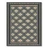 Black Heritage Tribal Geometric Area Rug