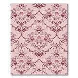 Pink Floral Art Nouveau Vintage Rug