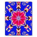 Geometric Modern Multi-color and Patterns Vibrant Pink Mandala Geometric Area Rug