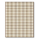 Houndstooth Brown Tan Area Rug