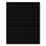 Black White Grid Geometric Black and White Area Rug