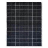 Modern Black White Grid Area Rug