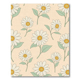 Whimsical Daisy Print Area Rug
