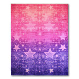 Starry Ombre Pink to Purple Area Rug