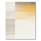 Beige and Neutral Geometric Modern Beige Neutral Horizontal Stripe Area Rug