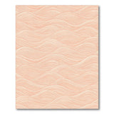 Abstract Area Pink Blush Pink Wave Area Rug