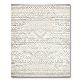 Beige Heritage Tribal Geometric No. 11 Area Rug