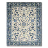 Indigo Floral Persian Area Rug