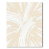 Beige and Neutral Beige Abstract Brushstroke Area Rug