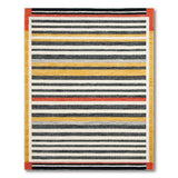 Multi-color and Patterns Bold Multi-Color Striped Geometric Area Rug