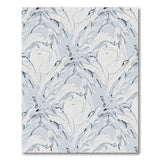 Grey Fluid Abstract Area Rug