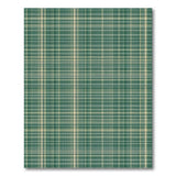 Classic Forest Green Plaid Area Rug