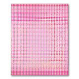 Geometric Modern Vibrant Pink Polka Dot Area Rug