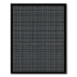 Black and White Black White Geometric Dot Grid Area Rug