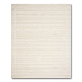 Geometric Modern Beige Textured Woven Stripe Area Rug