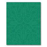 Green Circuitry Geometric Area Rug