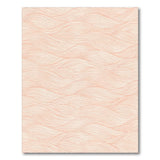 Pink Wavy Pink Wavy Abstract Area Rug