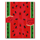 Watermelon Fruit Pattern Fruit Pattern Area Rug
