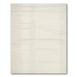 Beige and Neutral Beige Basketweave Textured Area Rug