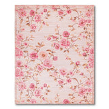 Blush Pink Rose Floral Vintage Pink Area Rug