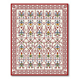 Multi-color and Patterns Intricate Traditional Persian Multi-Color Area Rug