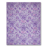 Purple Floral Vintage No. 6 Area Rug