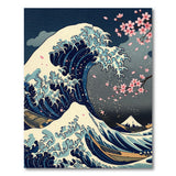 Great Wave Sakura Blossom Area Rug