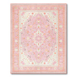 Pink Floral Vintage No. 14 Area Rug