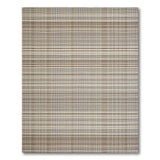 Brown and Tan Brown Tan Textured Woven Area Rug