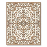 Traditional Persian Ornate Floral Medallion Persian Area Rug