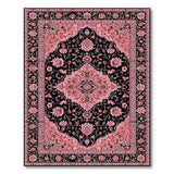 Pink Floral Vintage No. 10 Area Rug