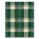 Emerald Green Buffalo Plaid Check Area Rug