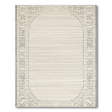 Beige and Neutral Heritage Tribal Beige Heritage Tribal Border Area Rug