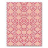 Geometric Modern Pink Pink Geometric Lattice Area Rug