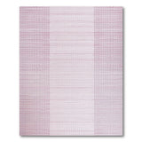 Pink Vertical Stripe Woven Area Rug