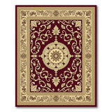 Ornate Red Persian Medallion No. 8 Area Rug