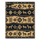 Heritage Tribal Savanna Animals Rug