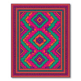 Geometric Modern Vivid Multi-Color Geometric Area Rug