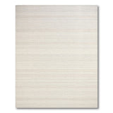 Beige and Neutral Beige Textured Stripe Woven Area Rug