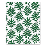 Emerald Green Fern Leaf Area Rug