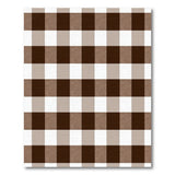 Brown and Tan Brown Tan Buffalo Check Rustic Area Rug