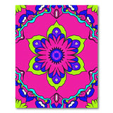 Multi-color and Patterns Traditional Persian Vibrant Pink Floral Persian Area Rug