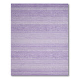 Purple Horizontal Stripe Area Rug