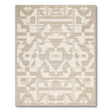 Geometric Modern Beige Geometric Modern Area Rug