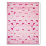 Playful Pink Bows Area Rug