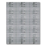Black White Pixel Grid Area Rug