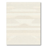 Geometric Modern Beige and Neutral Beige Geometric Striped Area Rug