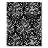 Floral Vintage Black and White Elegant Black White Floral Damask Area Rug