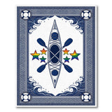 Rainbow Kayak Coastal Area Rug